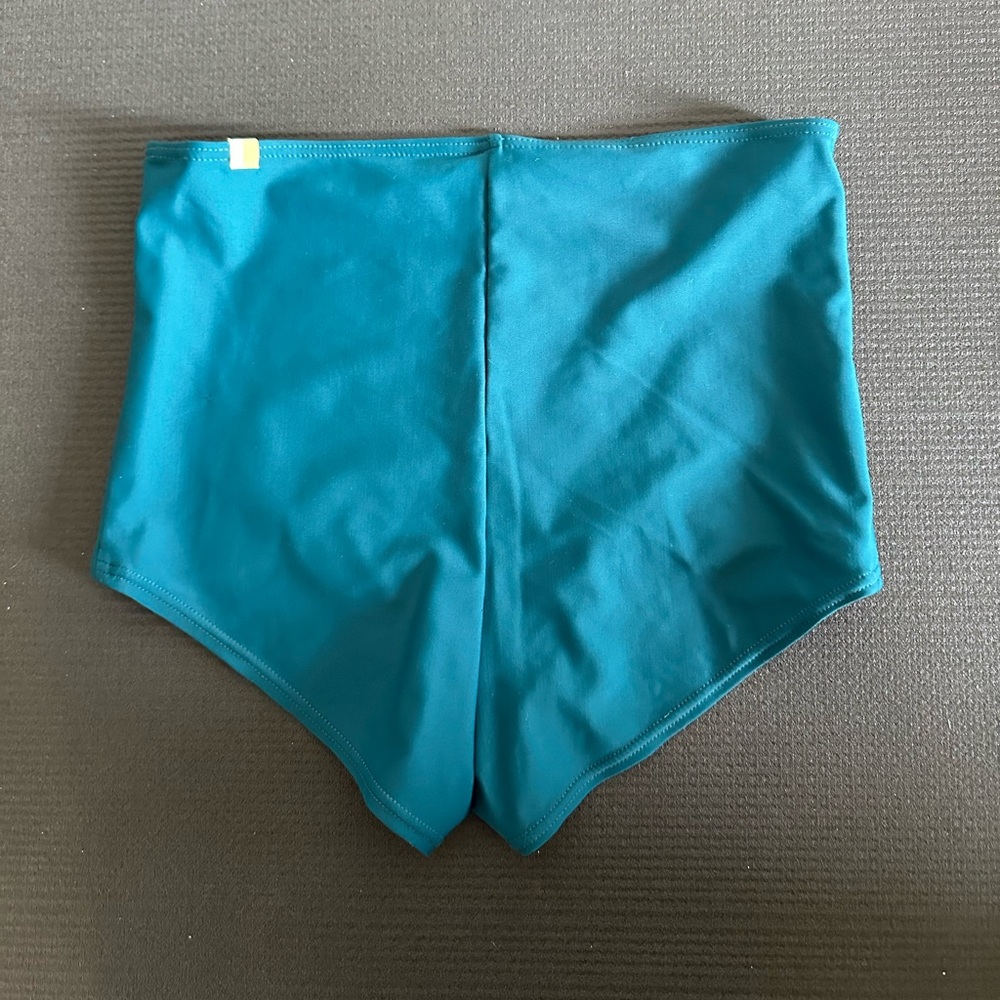Summersalt Classic Teal High Waisted Full Coverage Bottom size 2 EUC - Picture 2 of 4